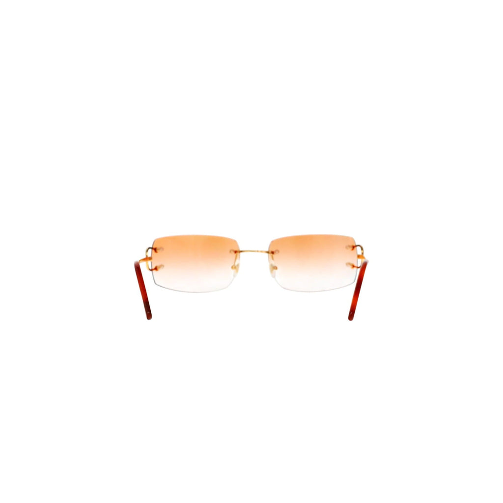 Cartier Custom Double C Brooklyn Gold Sunglasses by MEG