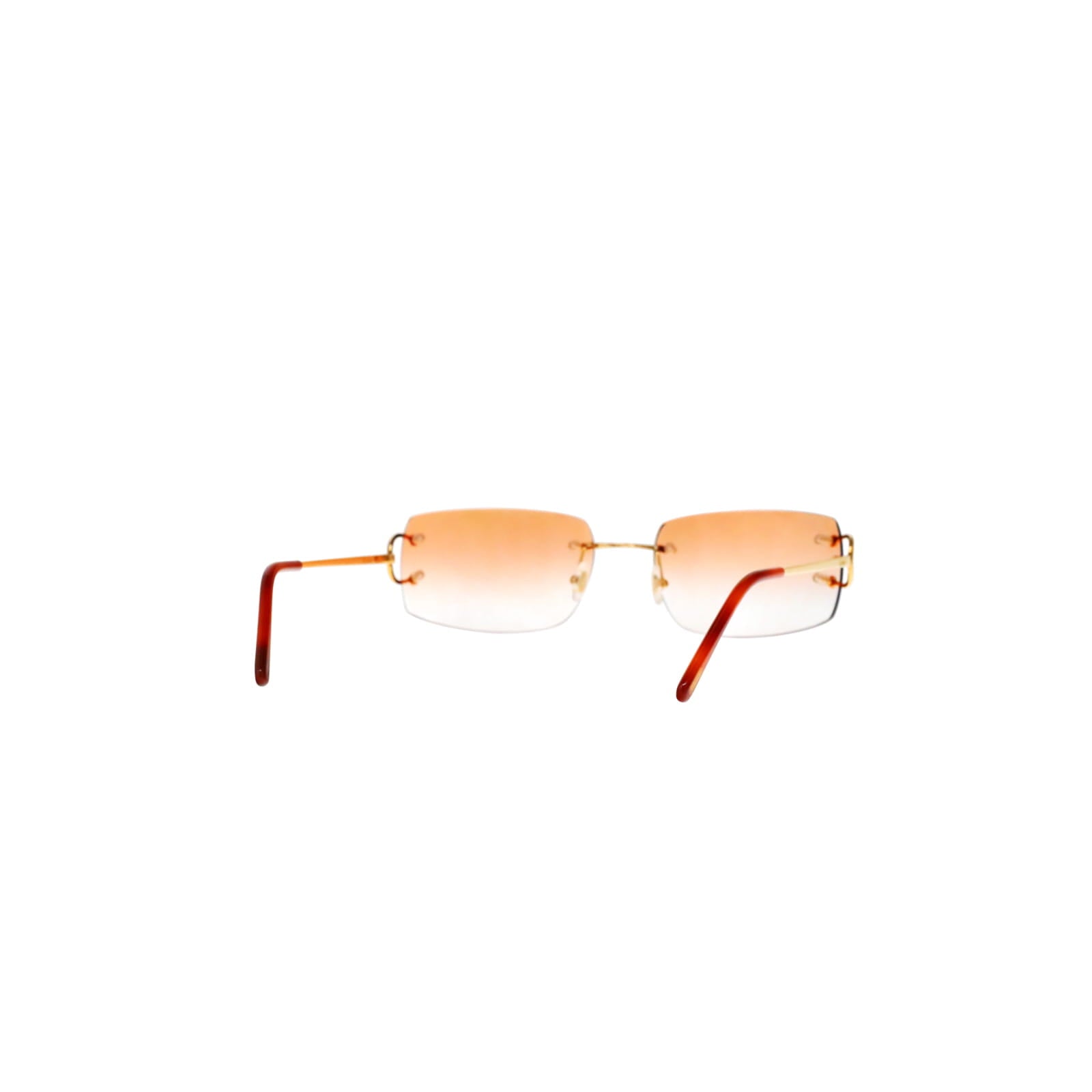 Cartier Custom Double C Brooklyn Gold Sunglasses by MEG