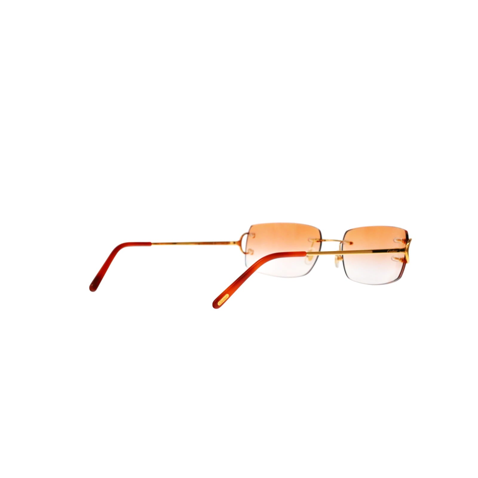 Cartier Custom Double C Brooklyn Gold Sunglasses by MEG