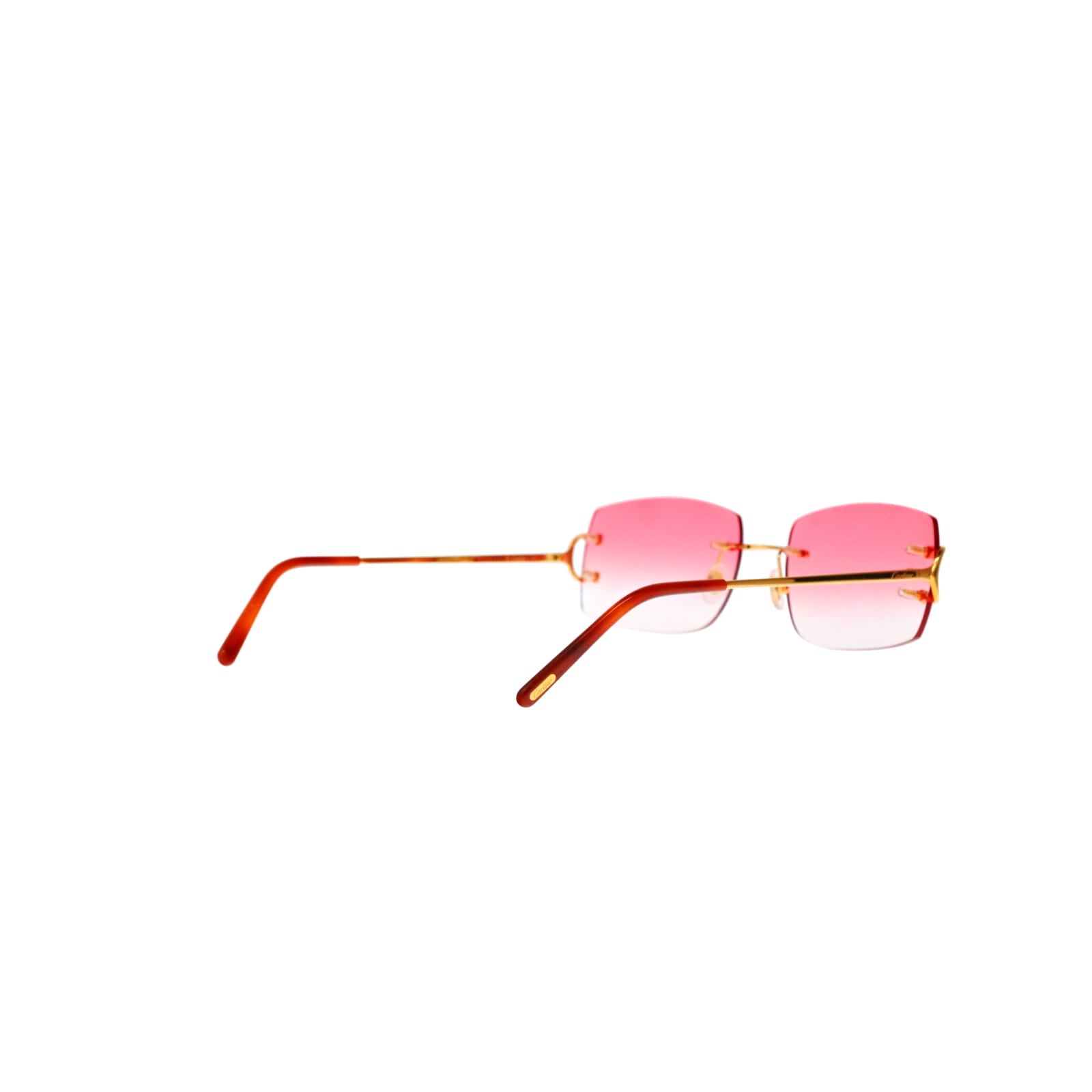 Cartier Custom Double C Brooklyn Gold Sunglasses by MEG