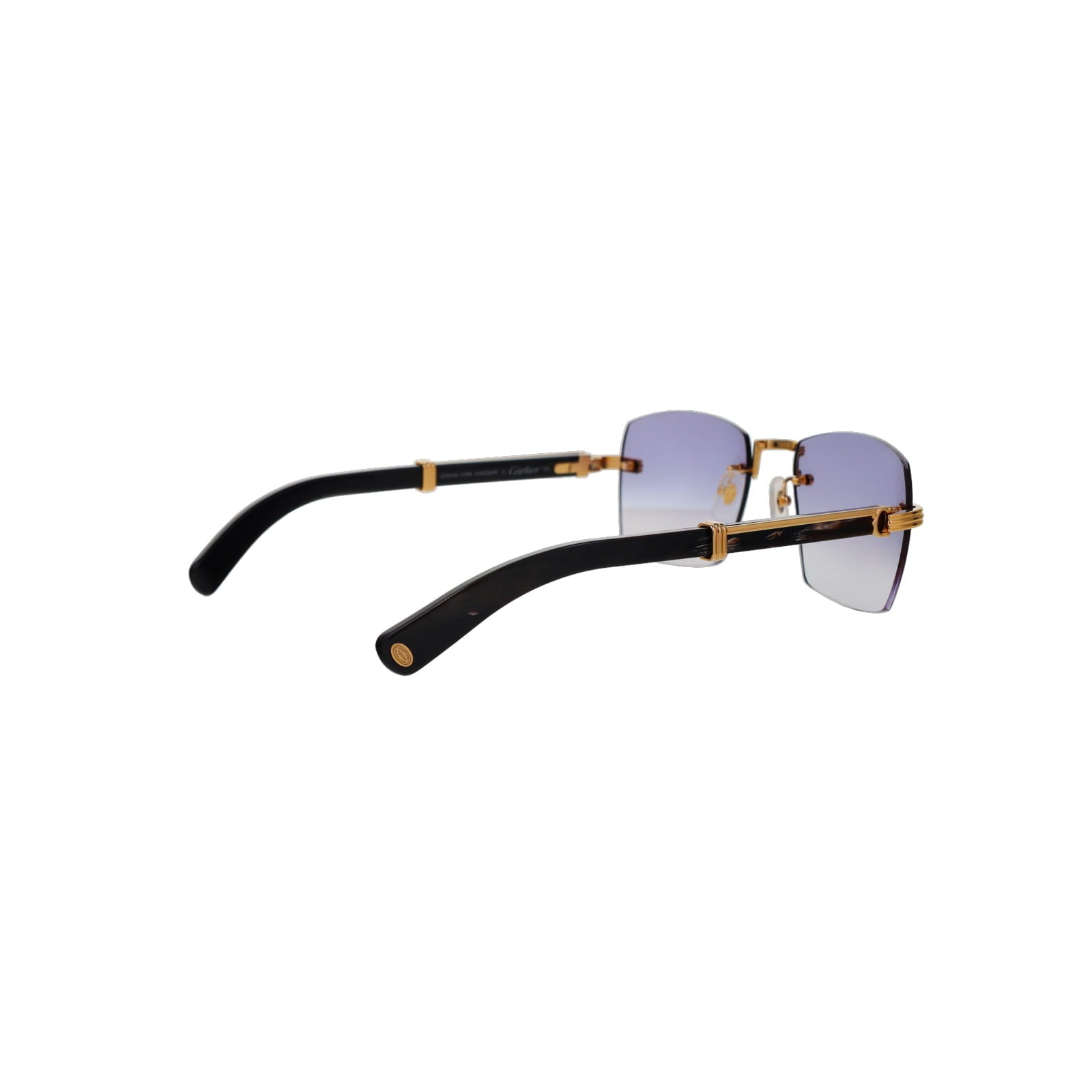 Cartier Custom Première de Cartier Black Sunglasses by MEG