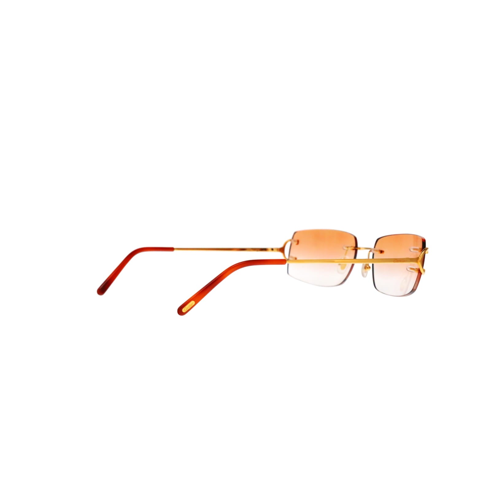 Cartier Custom Double C Brooklyn Gold Sunglasses by MEG