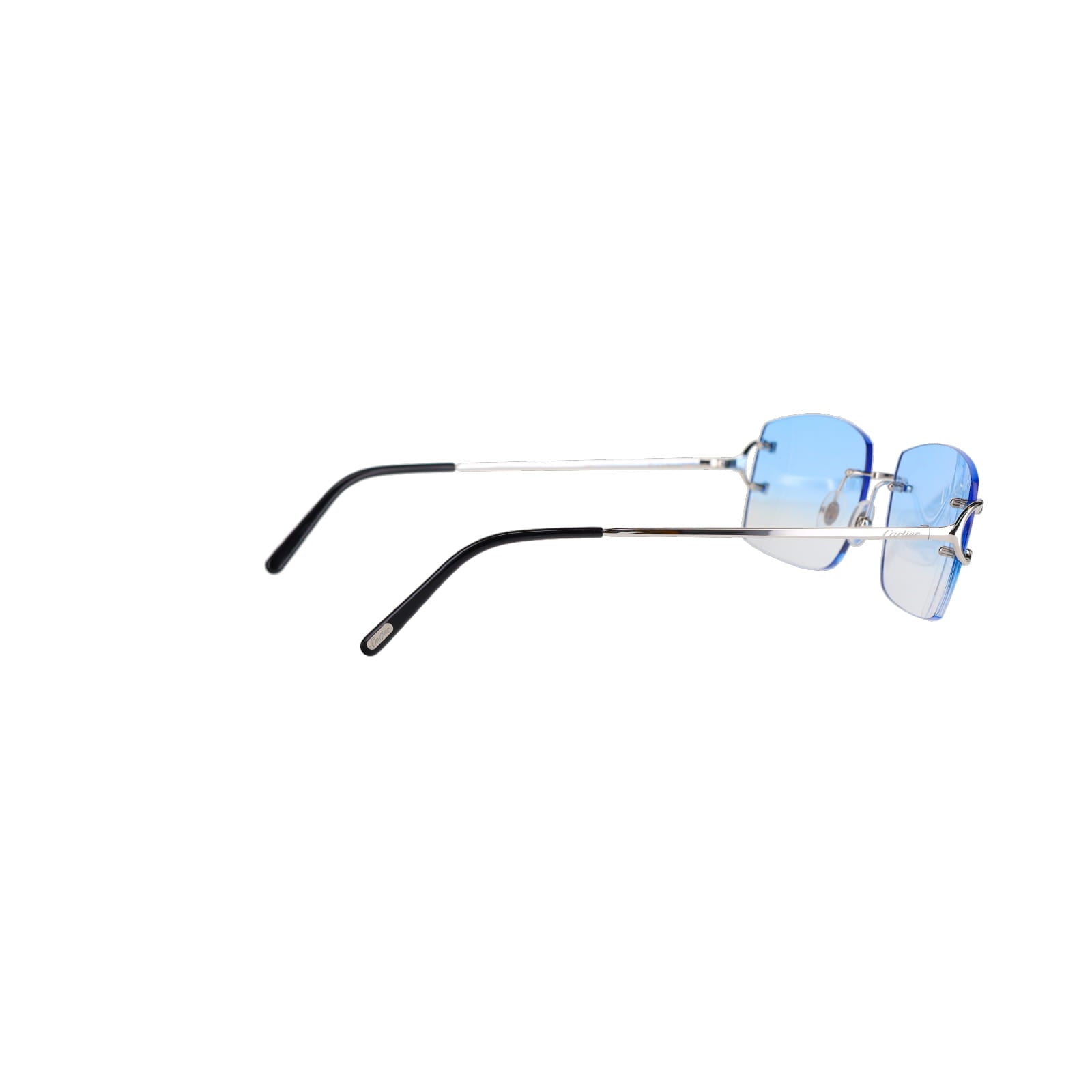Cartier Custom Double C Brooklyn Platinum Sunglasses by MEG