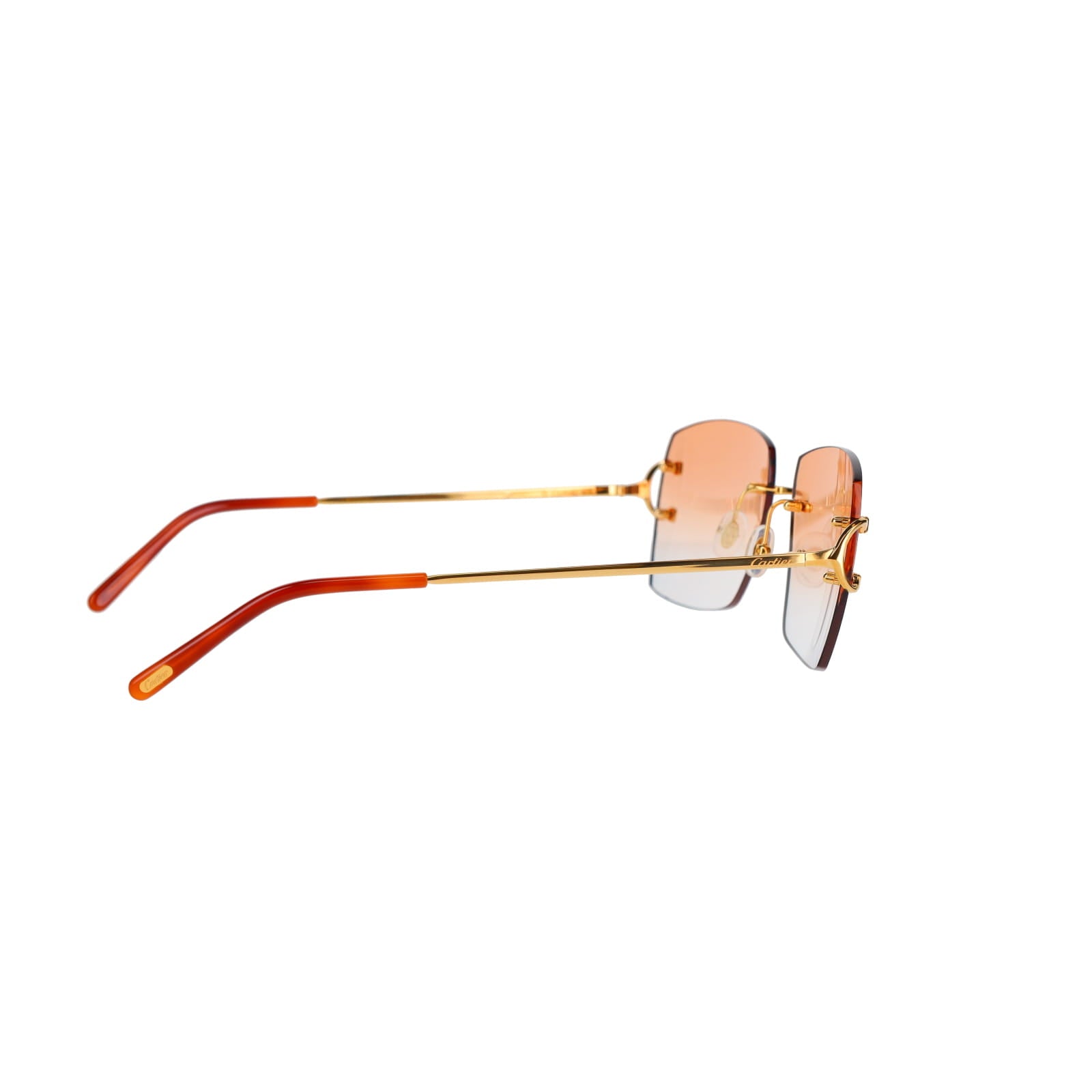Cartier Custom Double C Mykonos Gold Sunglasses by MEG