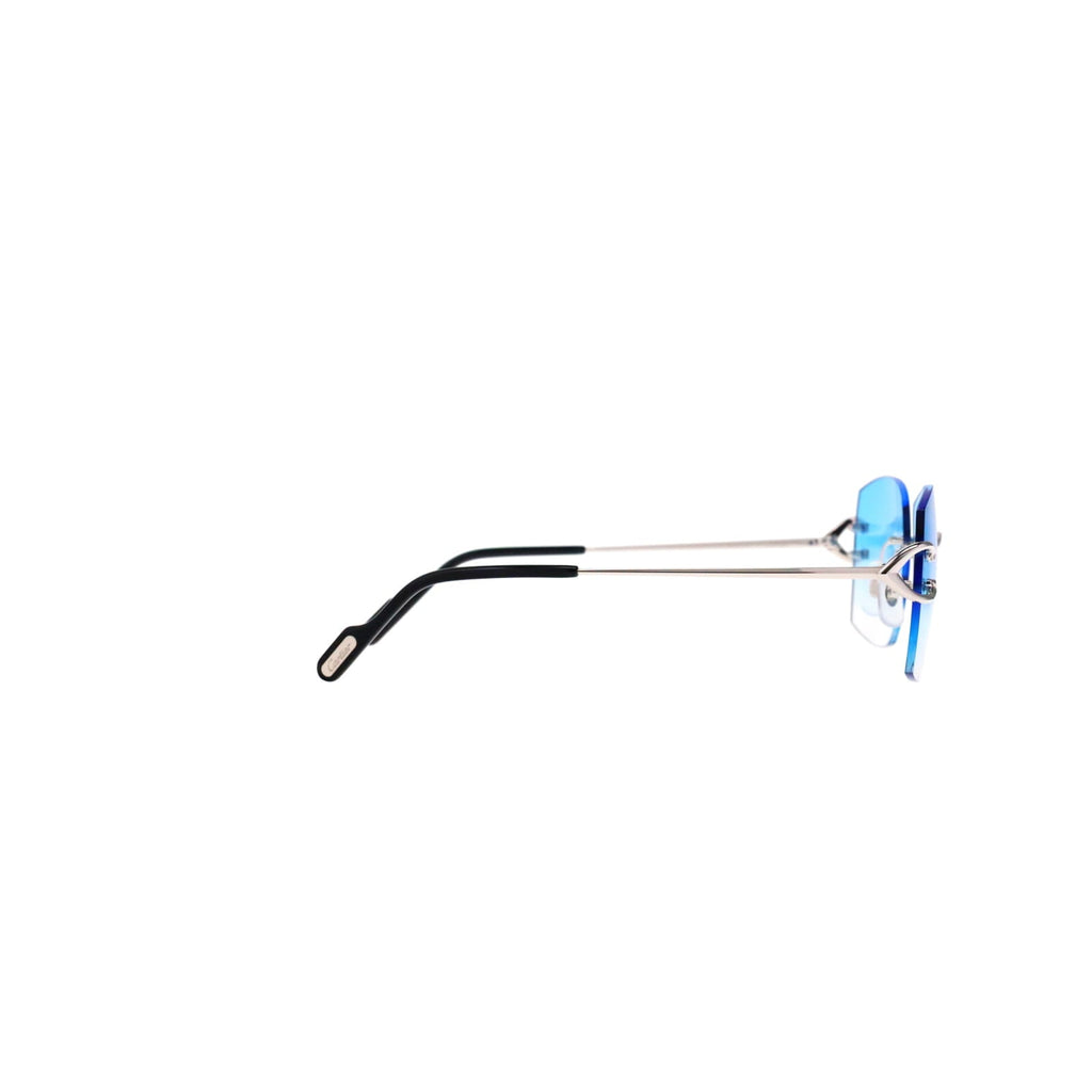 Cartier Custom Vintage Double C Mykonos Platinum Sunglasses by MEG