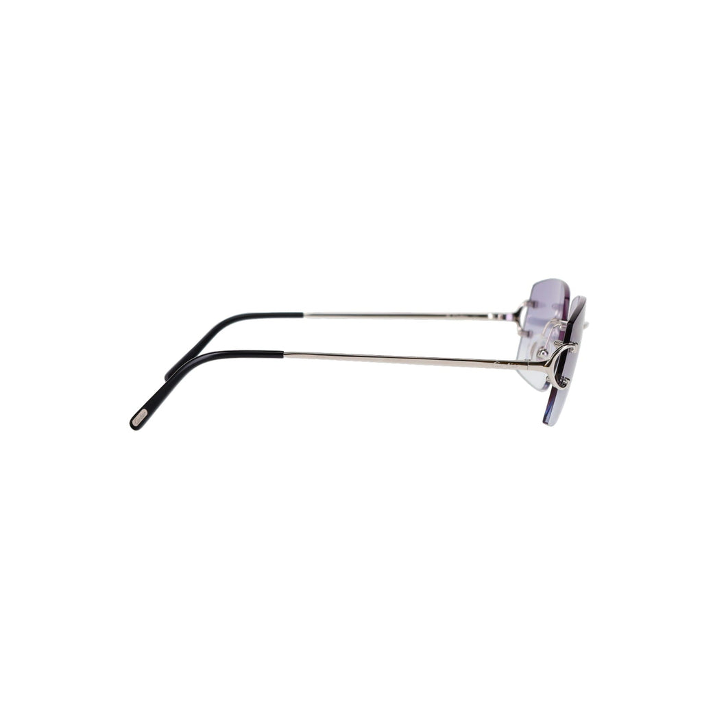 Cartier Custom Double C Brooklyn Platinum Sunglasses by MEG