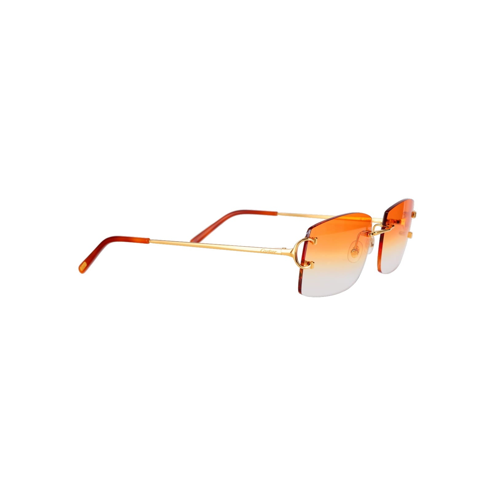 Cartier Custom Double C Brooklyn Gold Sunglasses by MEG