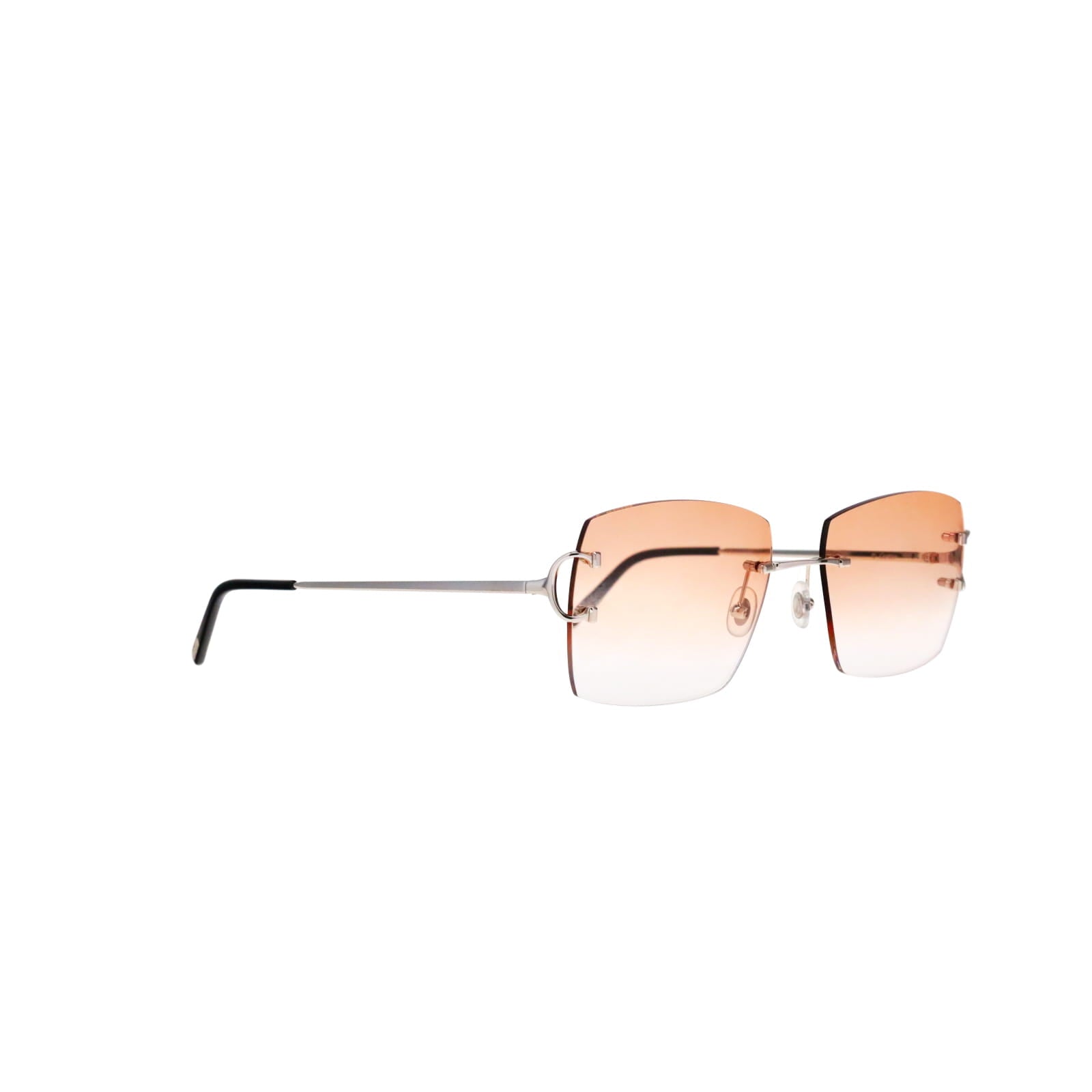 Cartier Custom Double C Mykonos Platinum  Sunglasses by MEG