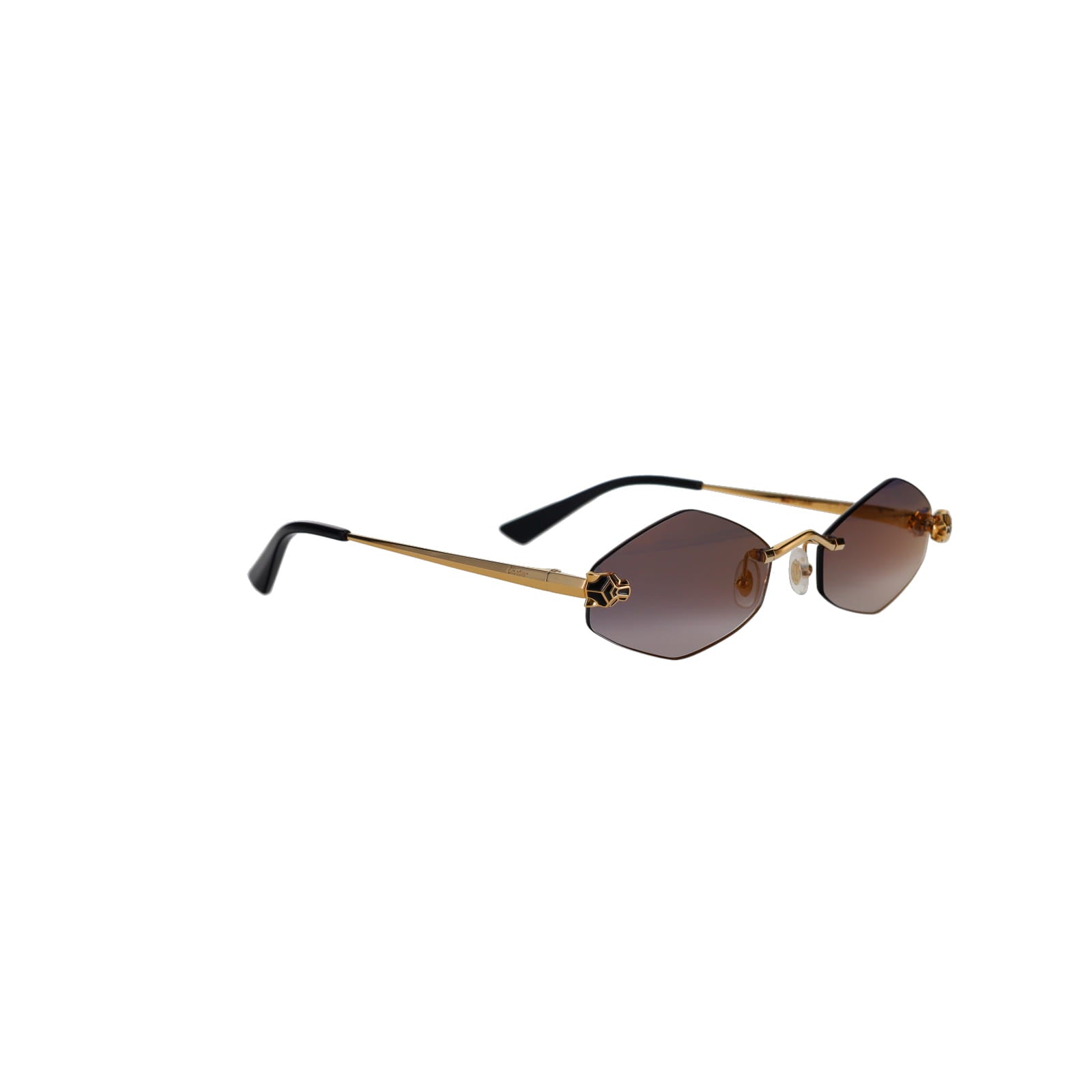 CT0433S Hexagonal Panthère Sunglasses