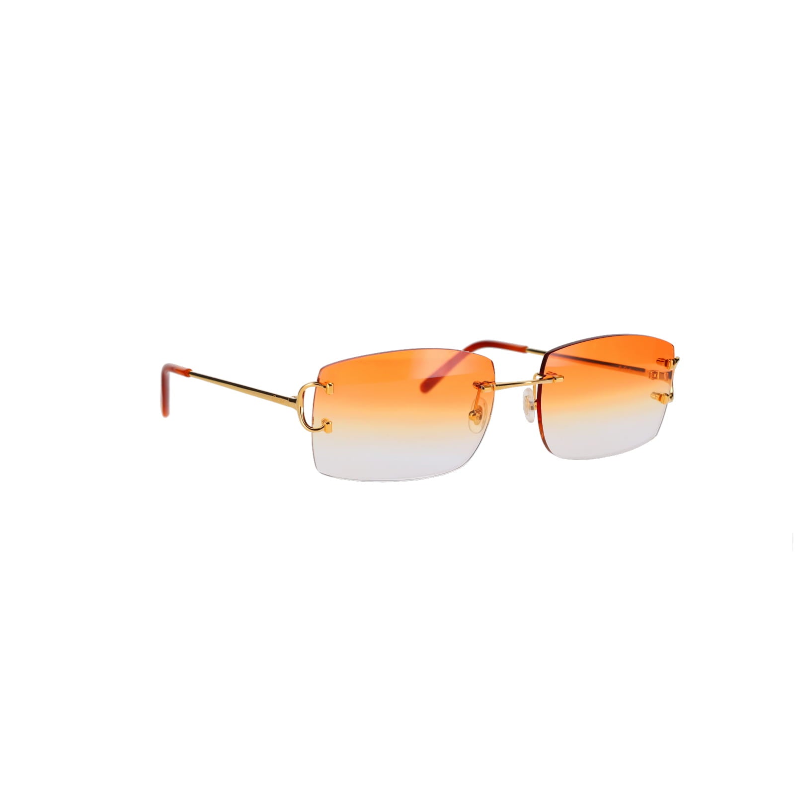 Cartier Custom Double C Brooklyn Gold Sunglasses by MEG