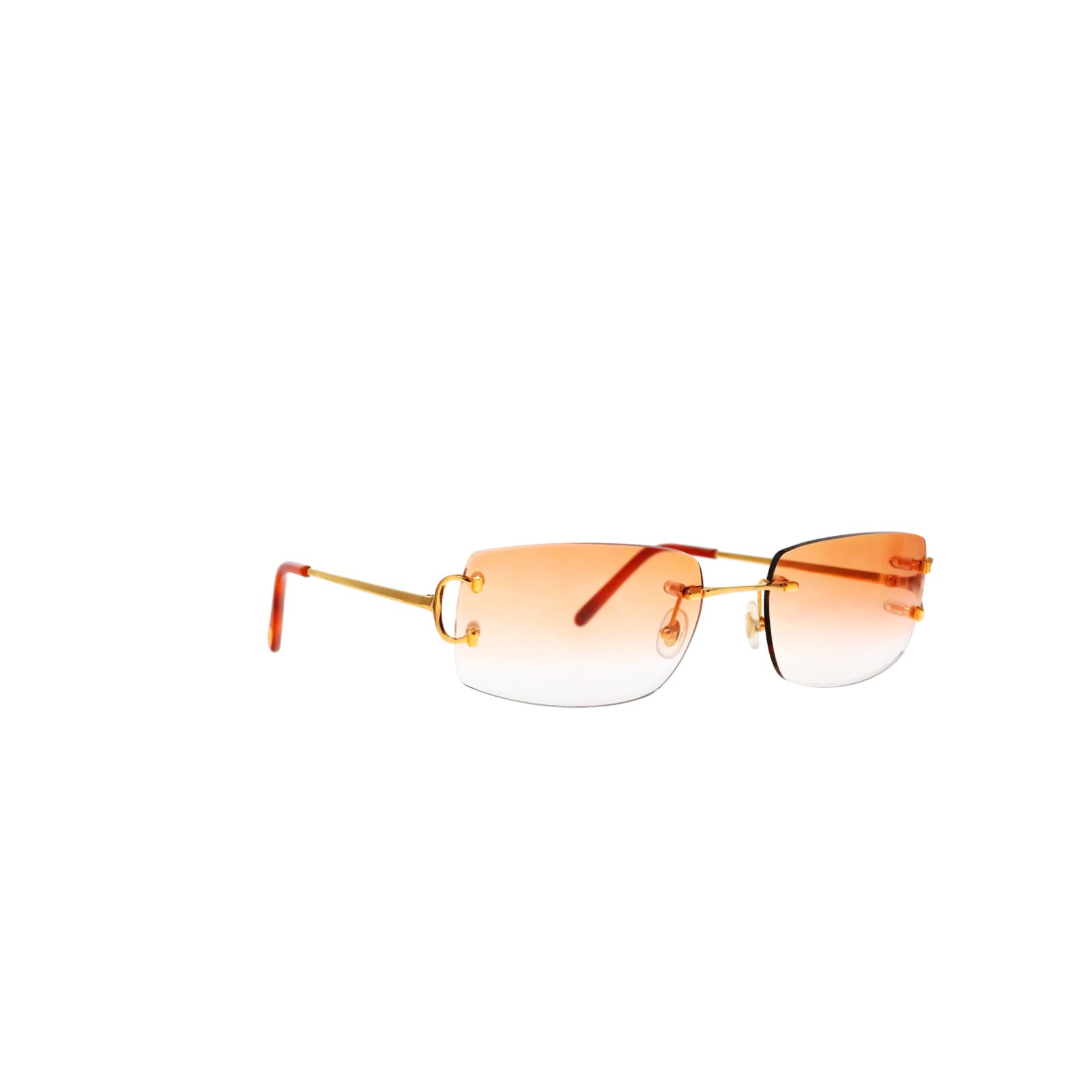 Cartier Custom Double C Brooklyn Gold Sunglasses by MEG