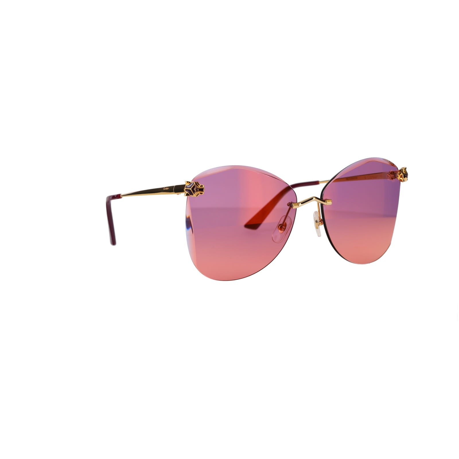 CT0398S Cat-eye Panthère Sunglasses