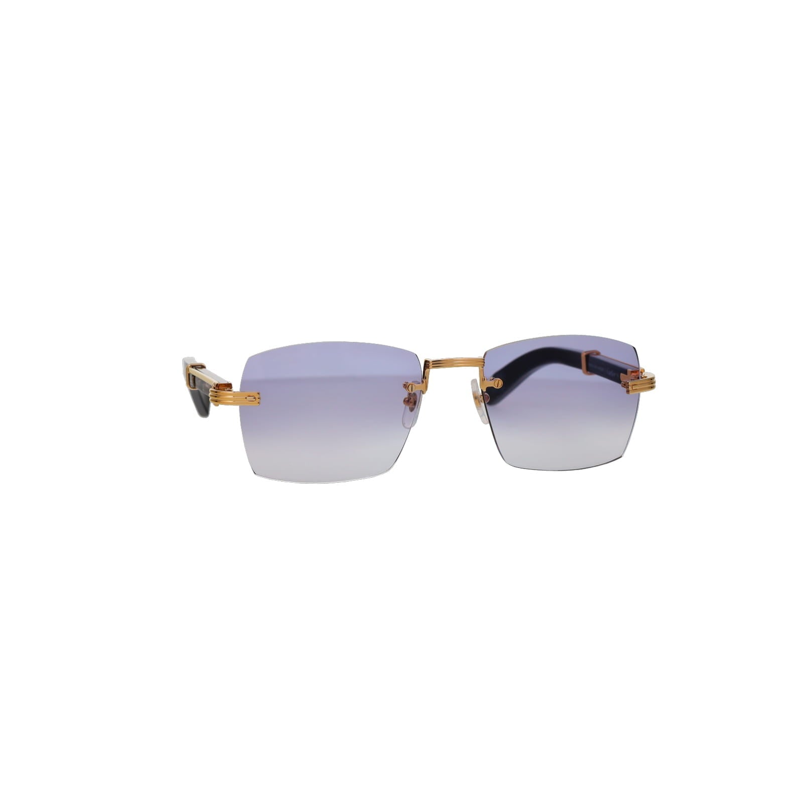 Cartier Custom Première de Cartier Black Sunglasses by MEG