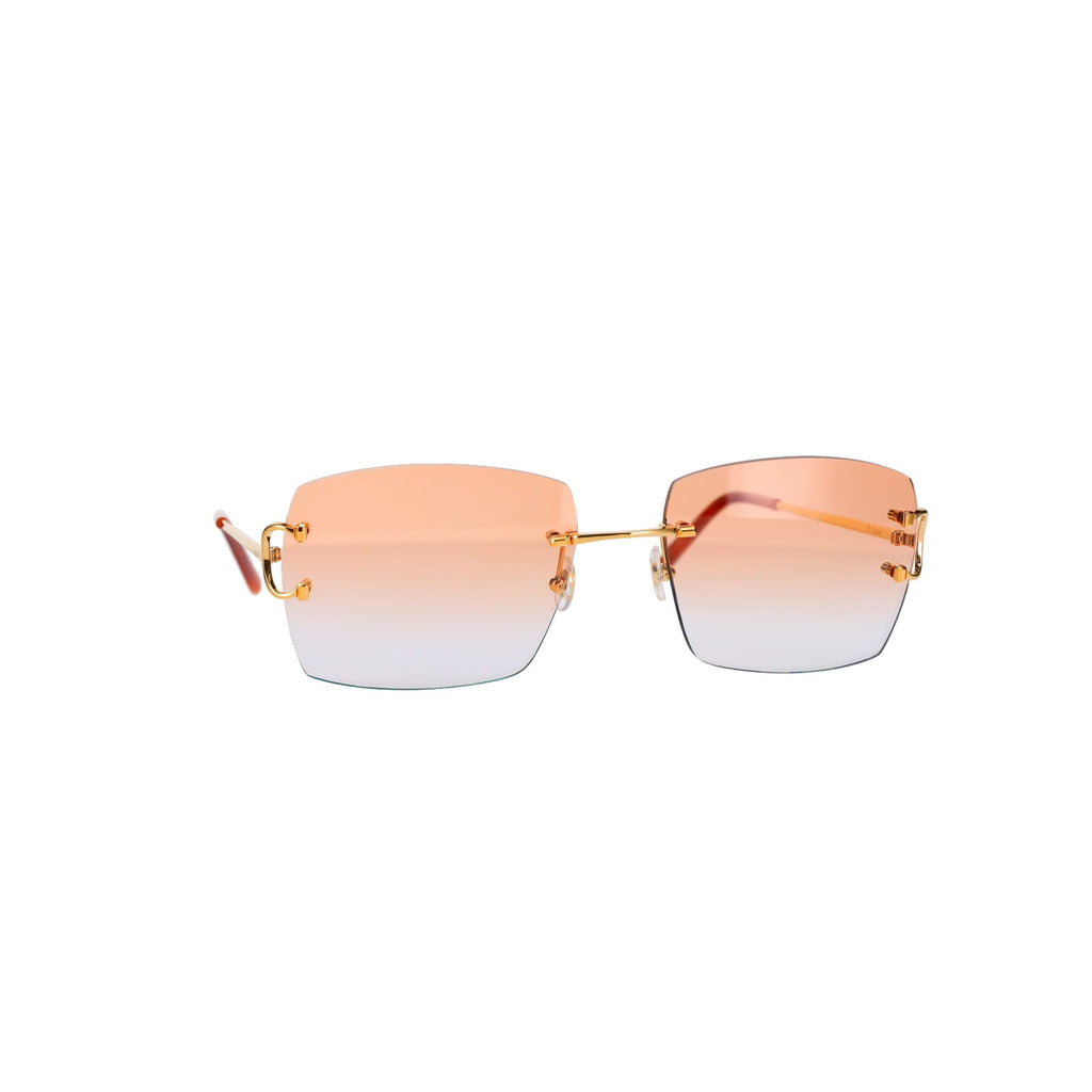 Cartier Custom Double C Mykonos Gold Sunglasses by MEG