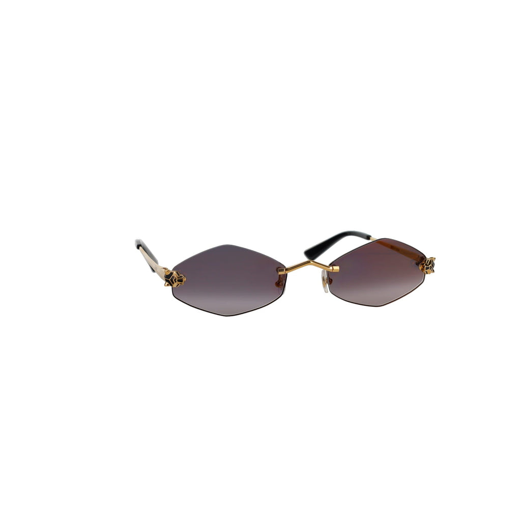 CT0433S Hexagonal Panthère Sunglasses