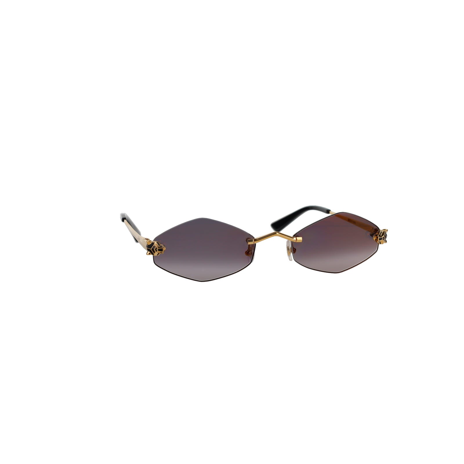 CT0433S Hexagonal Panthère Sunglasses