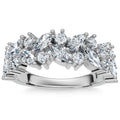 1 1/3Ct Marquise Designed Anniversary Band Cut 14k Gold Lab Grown