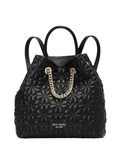 Kate Spade New York Bloom Quilted Leather Medium Drawstring Backpack