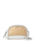 Kate Spade New York Reiley Straw Dome Crossbody