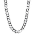 Men's Cuban 14k Gold (179gram) or Platinum (302gram) 13.5mm Link Chain Necklace 24"