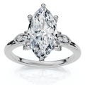 Certified 2.04Ct Fiore Marquise Diamond Engagement Ring 14k Gold or Platinum Lab