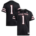 #1 Texas Tech Red Raiders Premier Jersey - Black