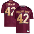 Pat Tillman #42 Arizona State Sun Devils Football Icon Premier Jersey - Maroon