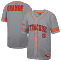 Syracuse Orange Colosseum Free Spirited Baseball Jersey - Gray