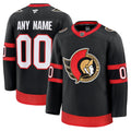 Ottawa Senators Home Premium Custom Jersey - Black