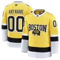Boston Bruins 2026 Stadium Series Premium Custom Jersey - Gold