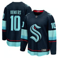 Matty Beniers Seattle Kraken Premier Breakaway Player Jersey - Deep Sea Blue