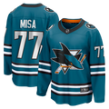 Michael Misa San Jose Sharks  Breakaway Jersey - Teal