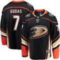 Radko Gudas Anaheim Ducks Home Breakaway Jersey - Black