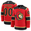 Ottawa Senators  Alternate Custom Premium Jersey - Red