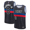 Tim Hardaway Jr. Detroit Pistons Fanatics Fast Break Player Jersey - Statement Edition - Black