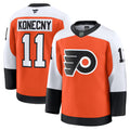 Travis Konecny Philadelphia Flyers Home Premium Jersey - Burnt Orange
