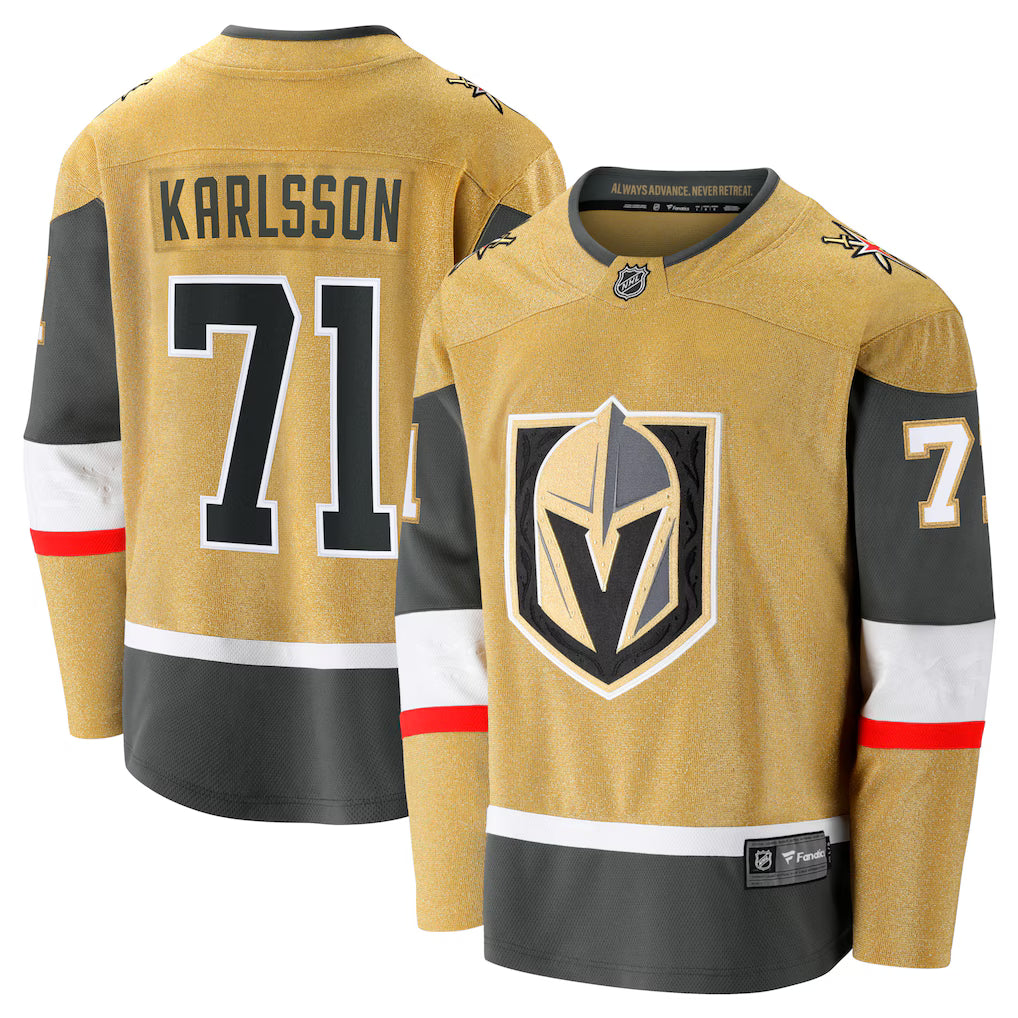 William Karlsson Vegas Golden Knights Home Breakaway Jersey - Gold
