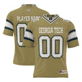 Georgia Tech Yellow Jackets GameDay Greats NIL Pick-A-Player Football Jersey - Gold