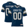 Georgia Tech Yellow Jackets GameDay Greats NIL Pick-A-Player Football Jersey - Navy
