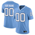 North Carolina Tar Heels Custom Game Jersey - Carolina Blue