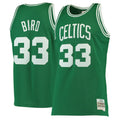 Larry Bird Boston Celtics Mitchell & Ness Hardwood Classics Swingman Jersey - Kelly Green