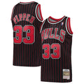 Scottie Pippen Chicago Bulls Mitchell & Ness Hardwood Classics Swingman Jersey - Black