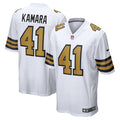 Alvin Kamara New Orleans Saints Alternate Game Jersey - White