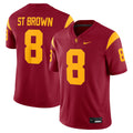 Amon-Ra St. Brown USC Trojans Player Game Jersey - Cardinal