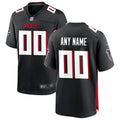 Atlanta Falcons Custom Game Jersey - Black