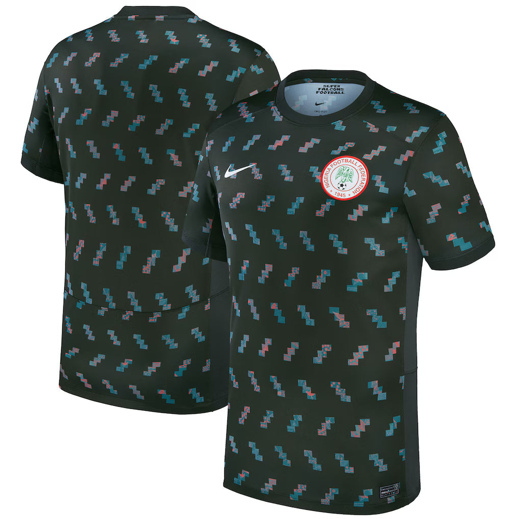 Nigeria National Team 2026 Away Stadium Jersey - Black