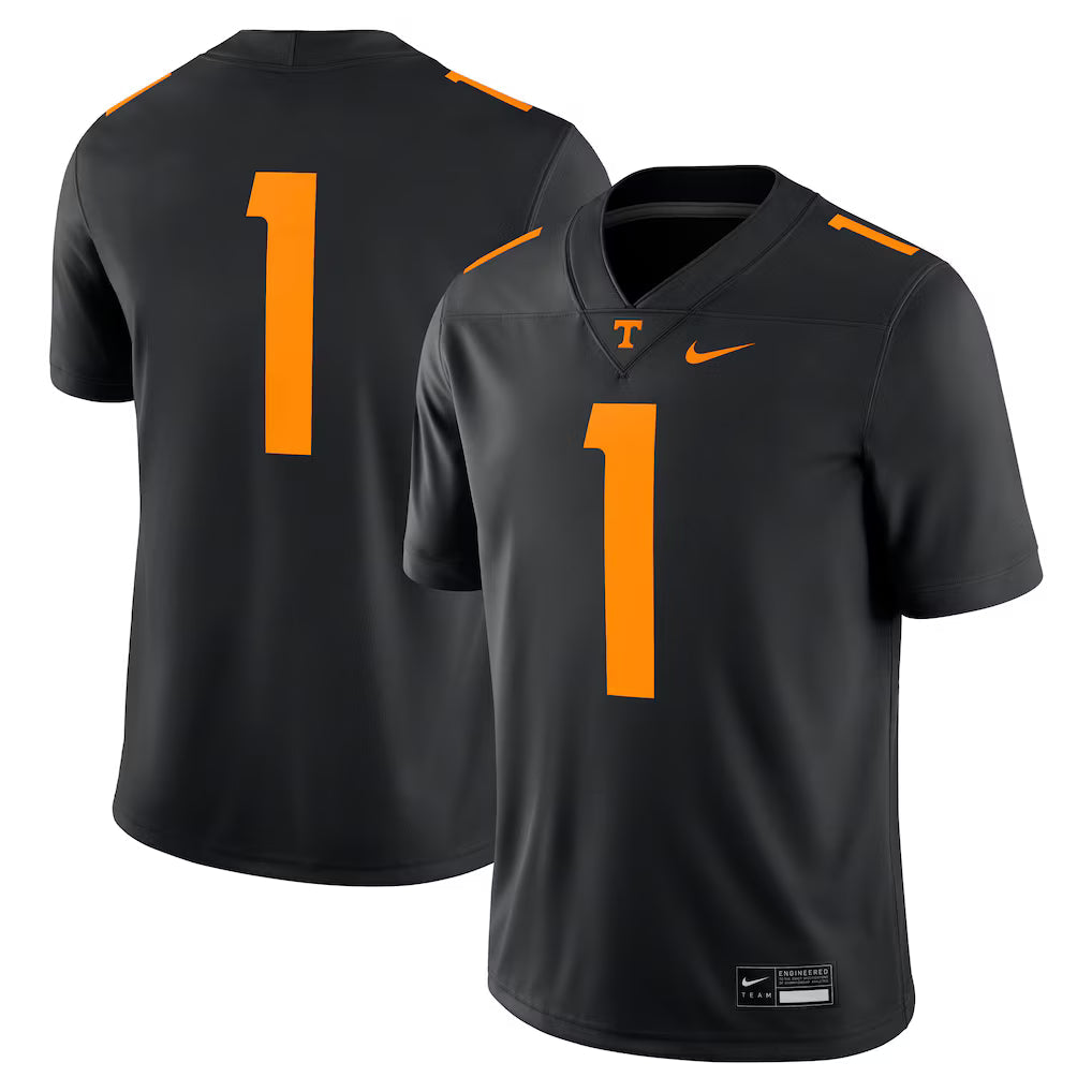 Tennessee Volunteers Alternate Game Jersey - Black