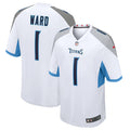 Cameron Ward Tennessee Titans 2025  Draft First Round Pick Game Jersey - White