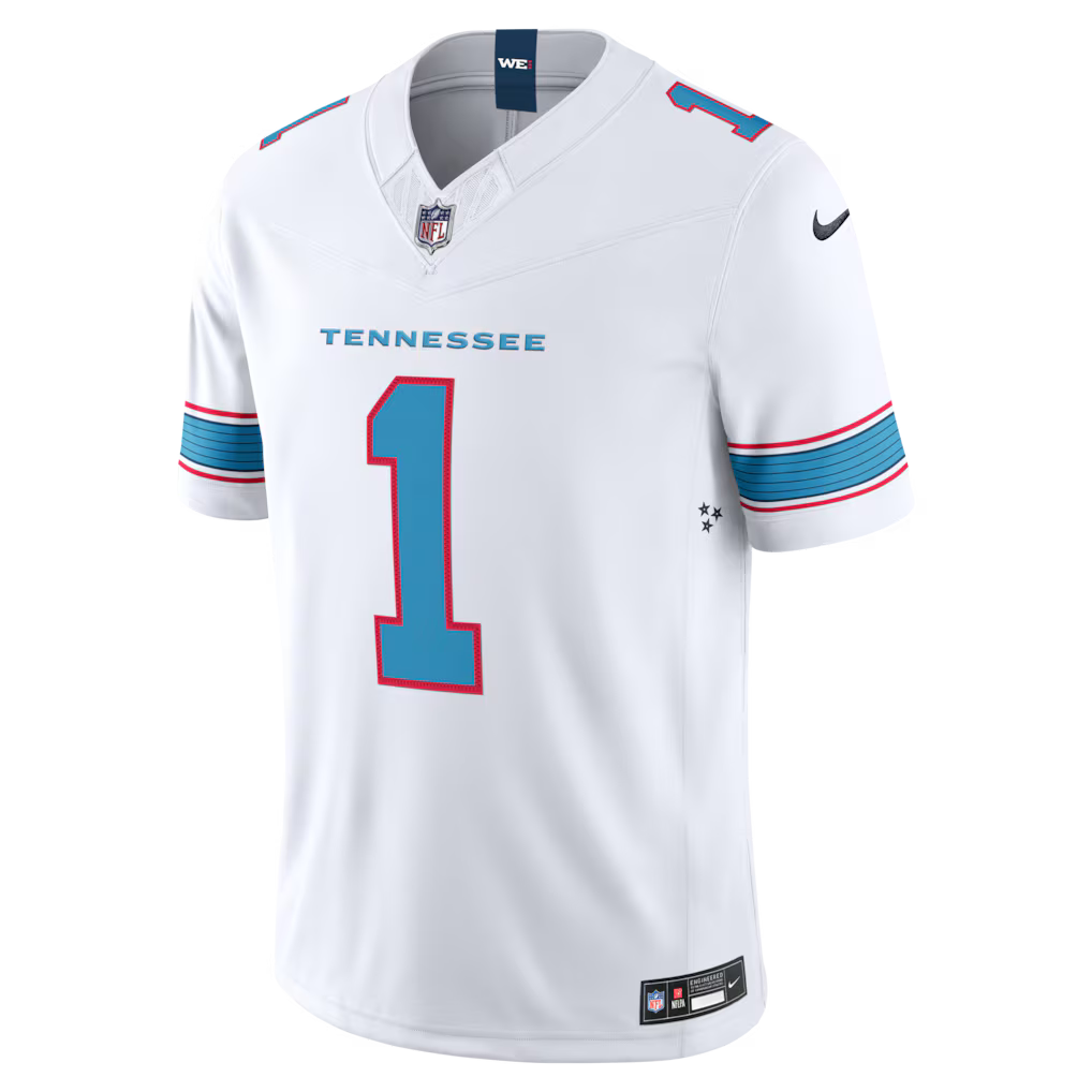 Cameron Ward Tennessee Titans Vapor F.U.S.E. Sewn Down Limited Jersey - White