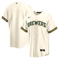 Milwaukee Brewers Team Jersey - Cream
